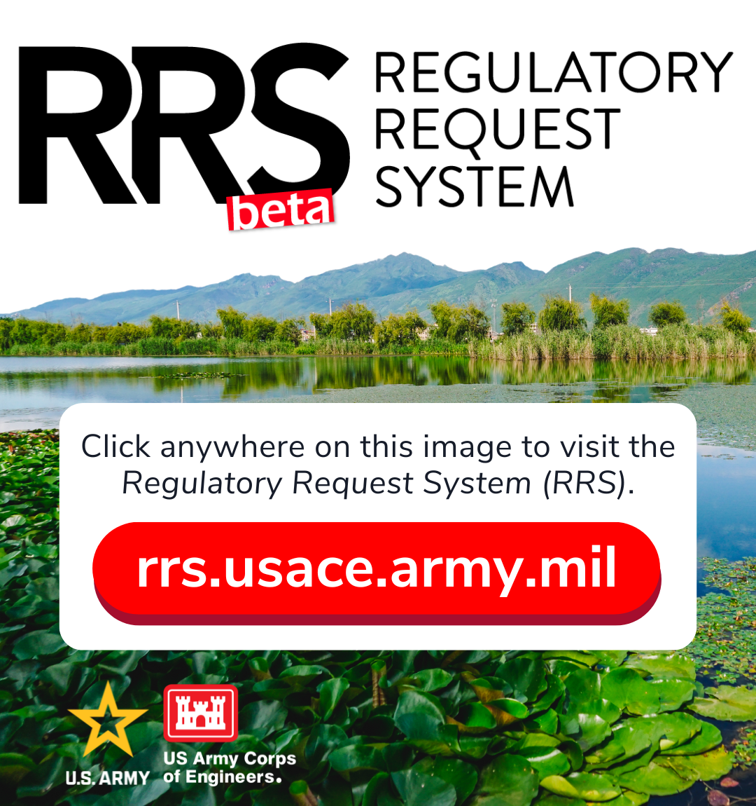 Regulatory Request System Icon in bold letters